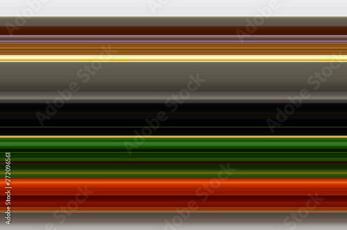 Brown, orange, green and black horizontal lines background
