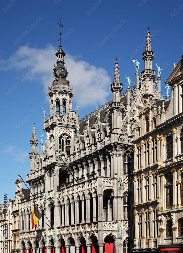 King House (Breadhouse) on Grand Place in Brussels. Belgium
