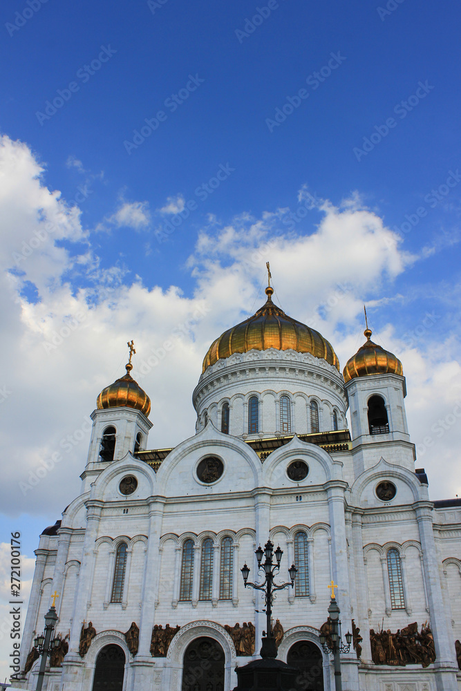 Cathedral of Christ the Saviour in Moscow, Russia 