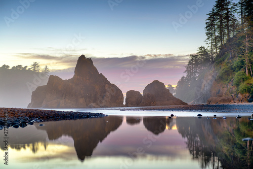 Olympic National Park, Washington, USA at Rialto Beach.