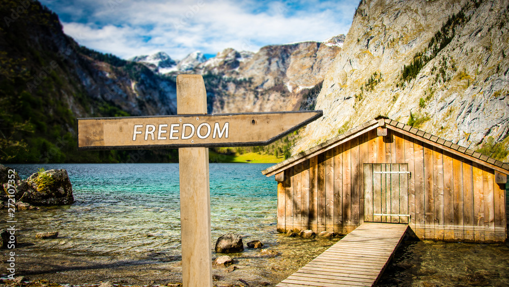 Street Sign to Freedom
