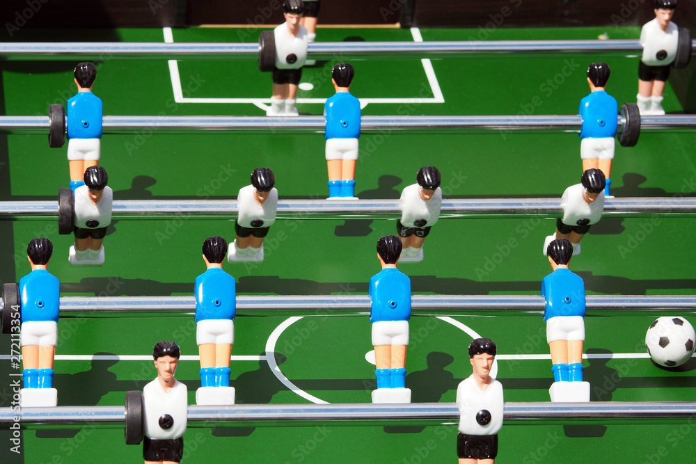 Table football - excitement, reaction and speed Table football - excitement, reaction and speed