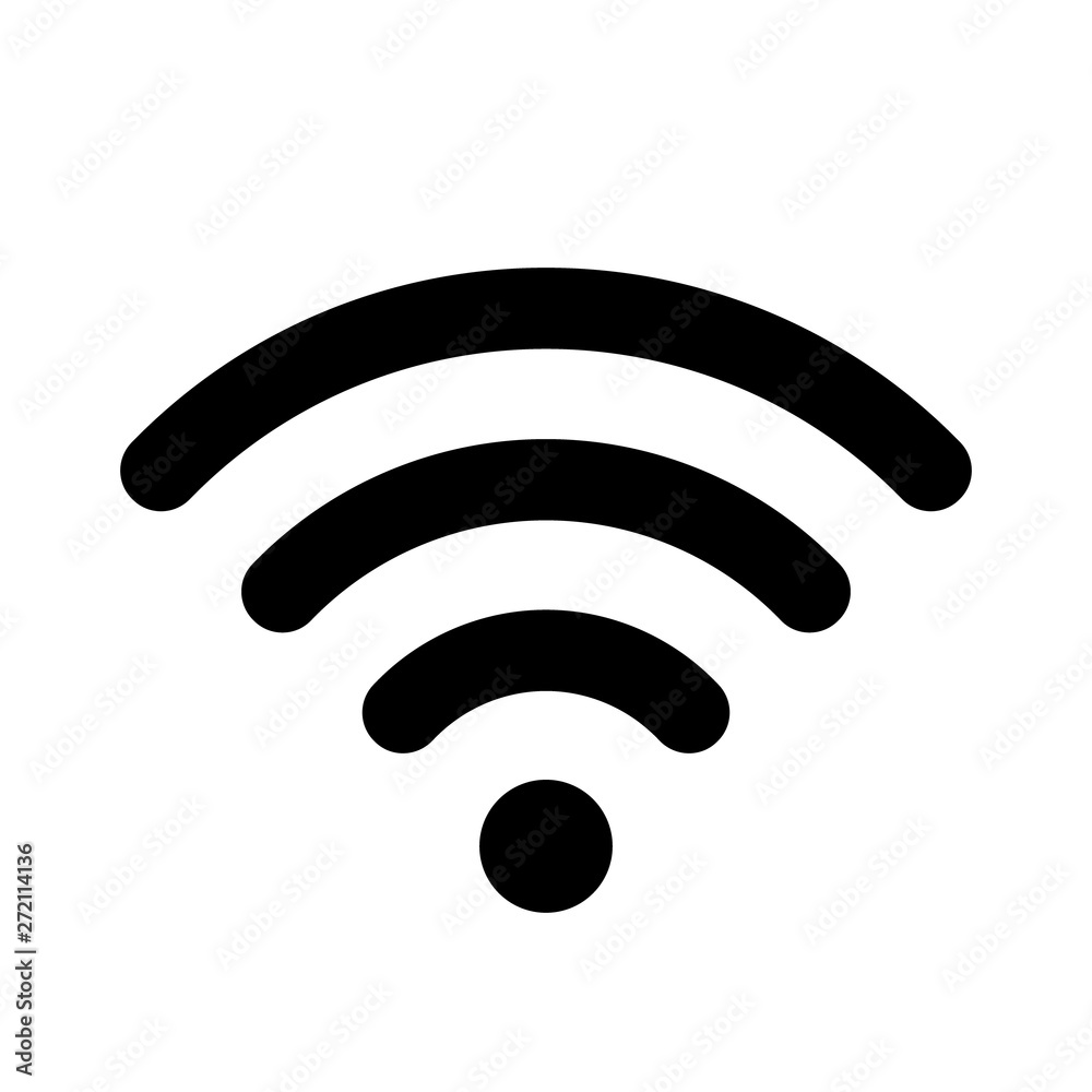 Wifi icon for interface design. Vector wlan access, wireless wifi hotspot signal sign, icon, symbol. Wifi icon for interface design. Vector wlan access, wireless wifi hotspot signal sign, icon, symbol.