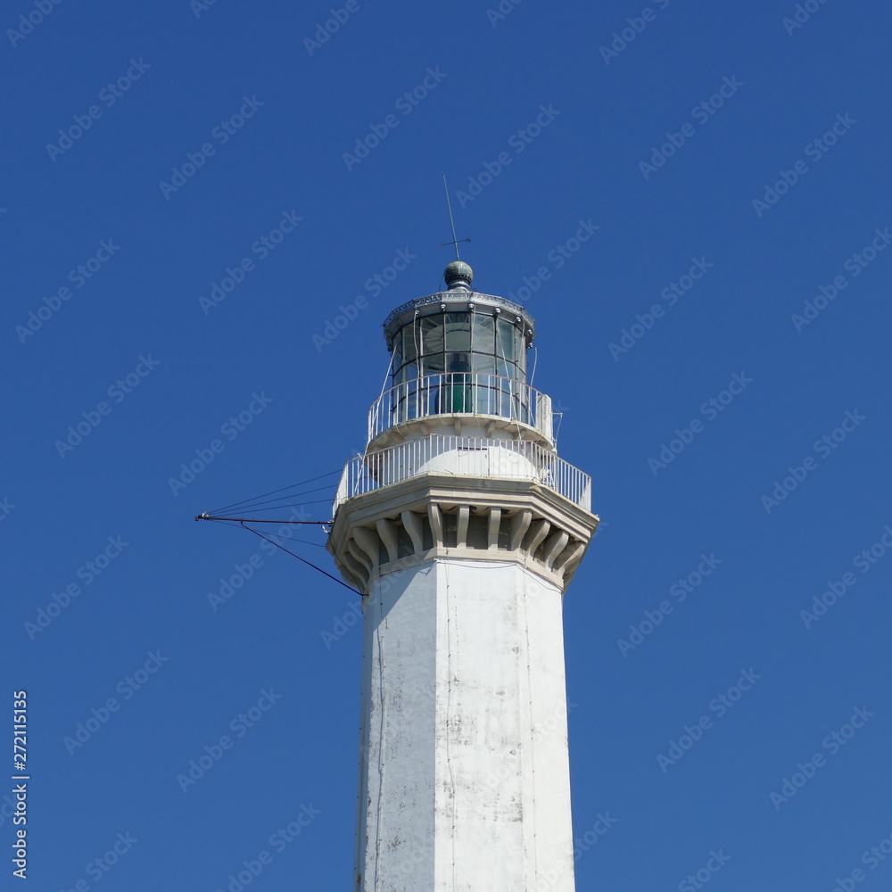 Architettura di un faro nel sud Italia