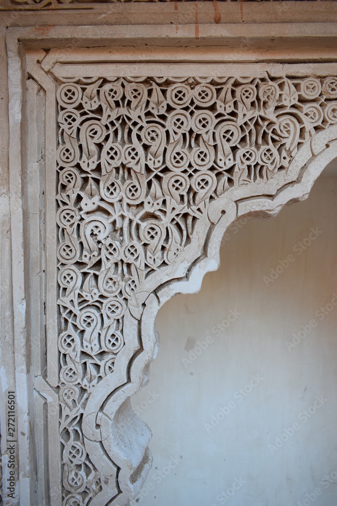 Grobowce Saadytów, Marrakesh, Maroko - obrazy, fototapety, plakaty 