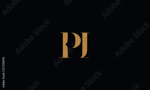 PI logo design template vector illustration