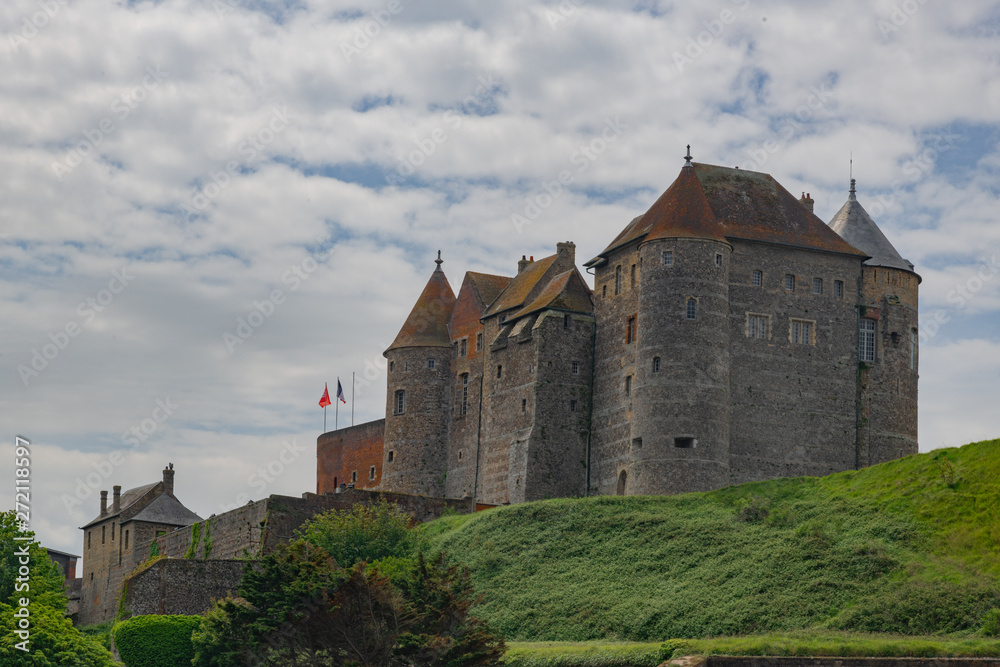 old castle in normandy