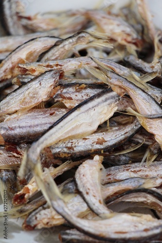 Fried fish is tasty at street food