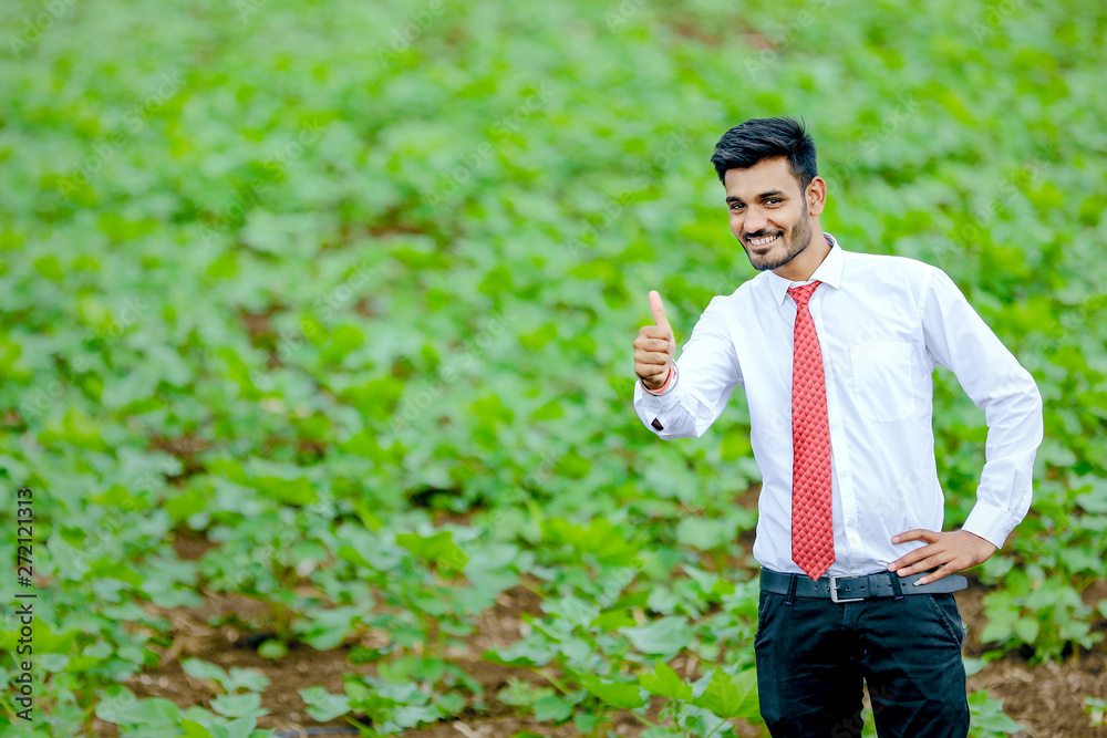 agronomist at cotton field agronomist at cotton field