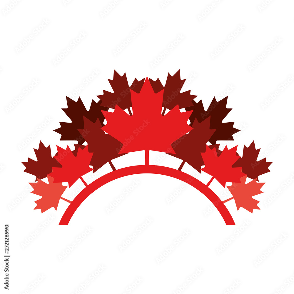 Obraz premium Maple leaf of canada design