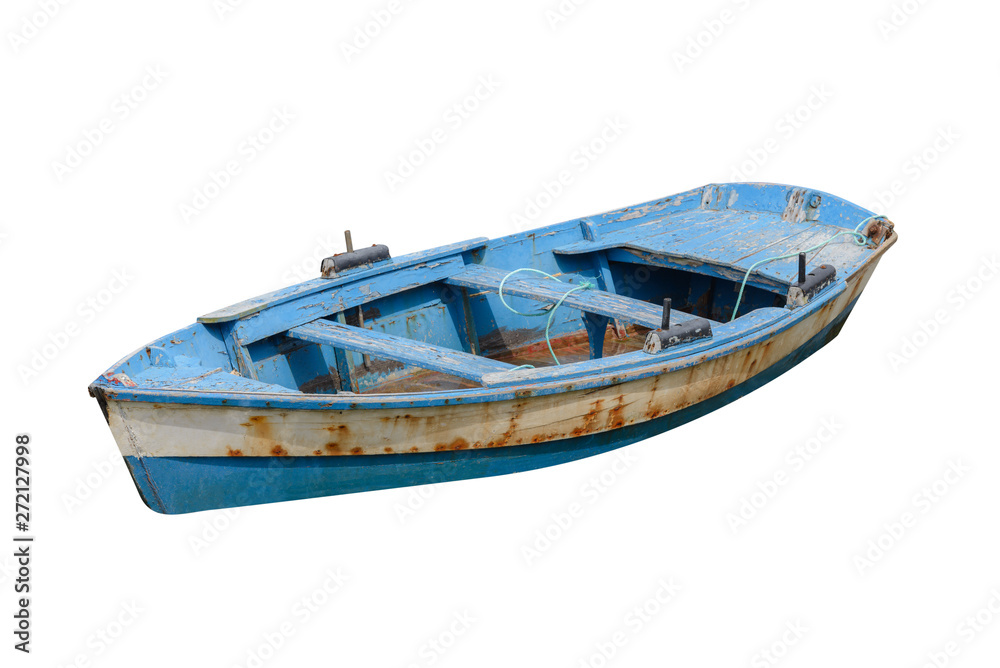 fishing boat isolated on white background. fishing boat isolated on white background.