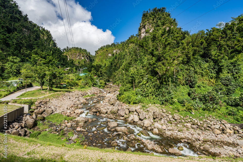  Trafalgar Falls Views around the caribbean island of Dominica West indies