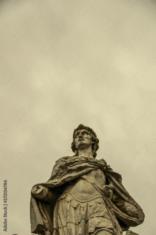 Ancient statue in Toledo, Madrid