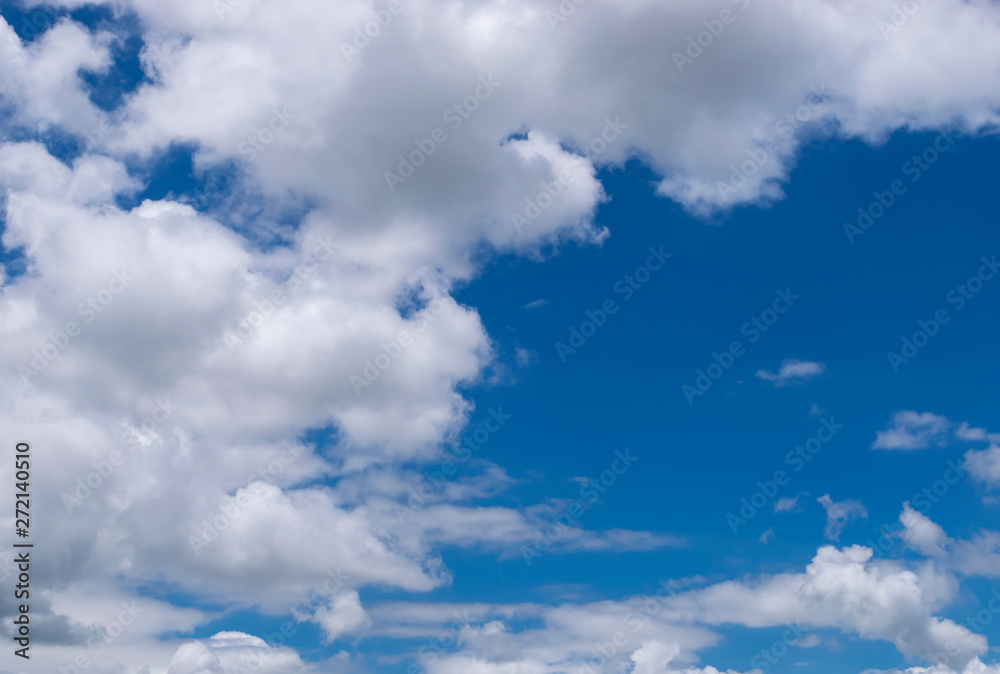 Fluffy White Clouds Floating in a Beautiful Blue Sky 08 Fluffy White Clouds Floating in a Beautiful Blue Sky 08