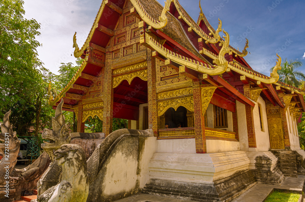 Chiangmai temple in Thailand Chiangmai temple in Thailand