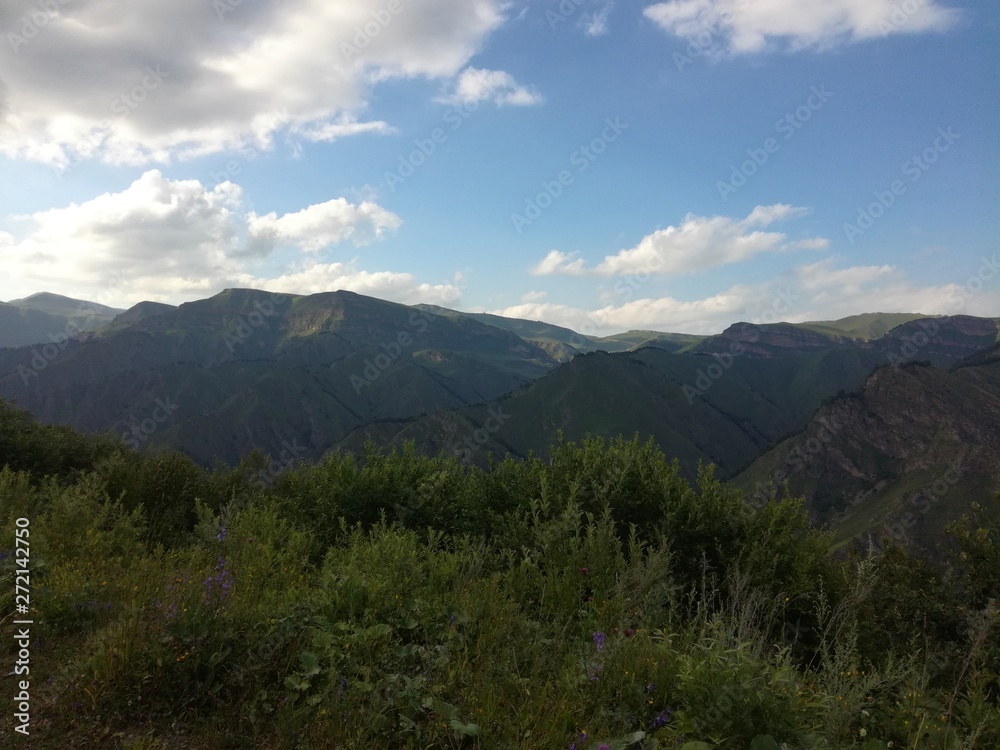 The rocks mountains