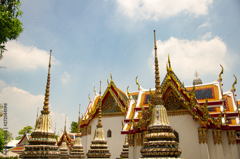 Fototapeta premium thailand gold temple ,Bangkok