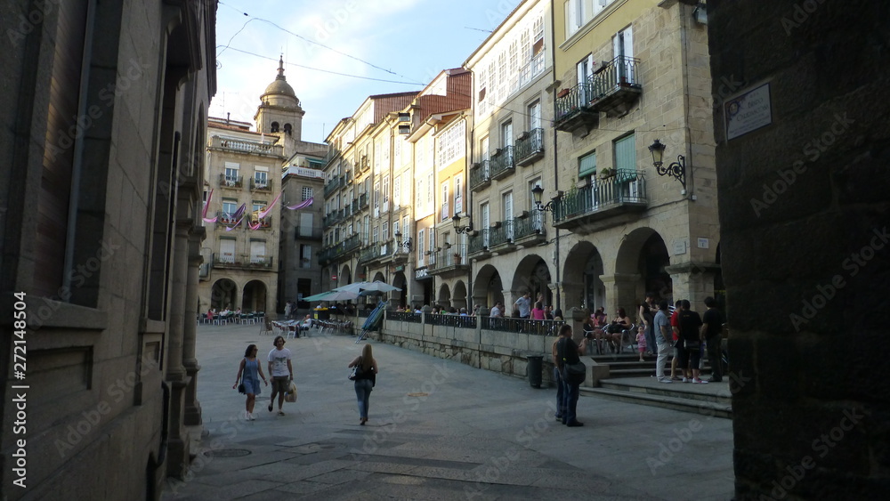 Ourense, city of Galicia,Spain