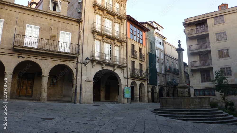 Ourense, city of Galicia,Spain