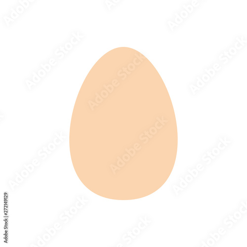 egg icon. Isolated vector illustration