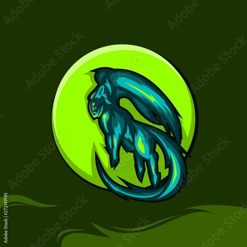 mytologhy animal or deer flying