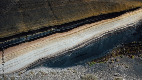 stratum of Earth crust in cross-section, abstract background