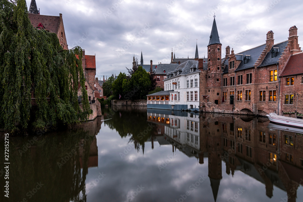 Naklejka premium Brujas (Bélgica) Flandes