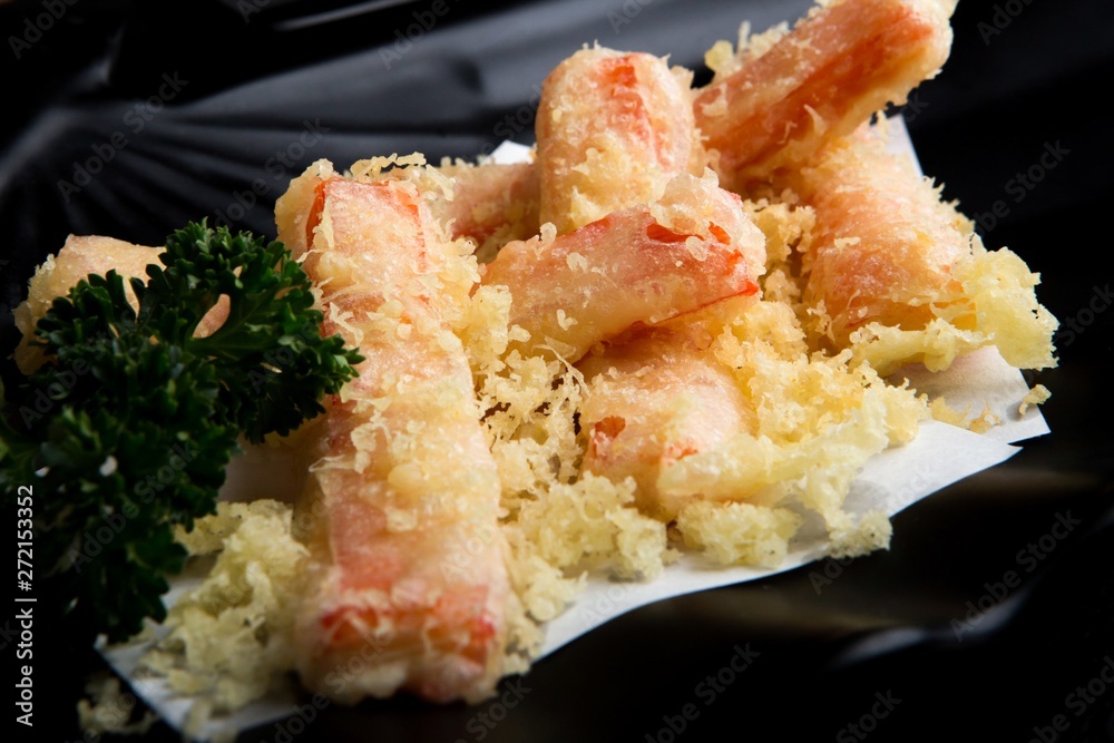 Japanese food menu,Fried crab sticks Japanese food menu,Fried crab sticks