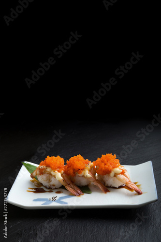 Creative Japanese food menu,sushi