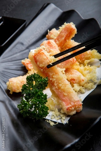 Japanese food menu,Fried crab sticks