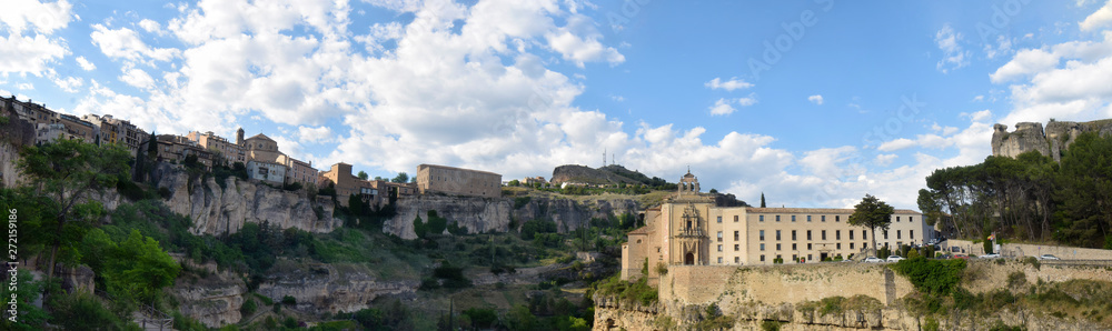 Vista panorámica de Cuenca (España)