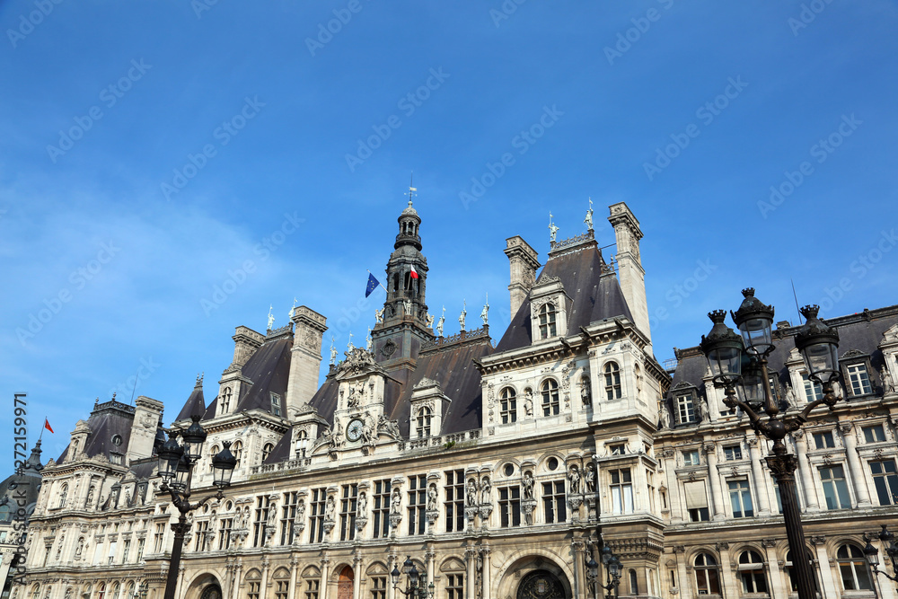 Paris City Hall in the french capital