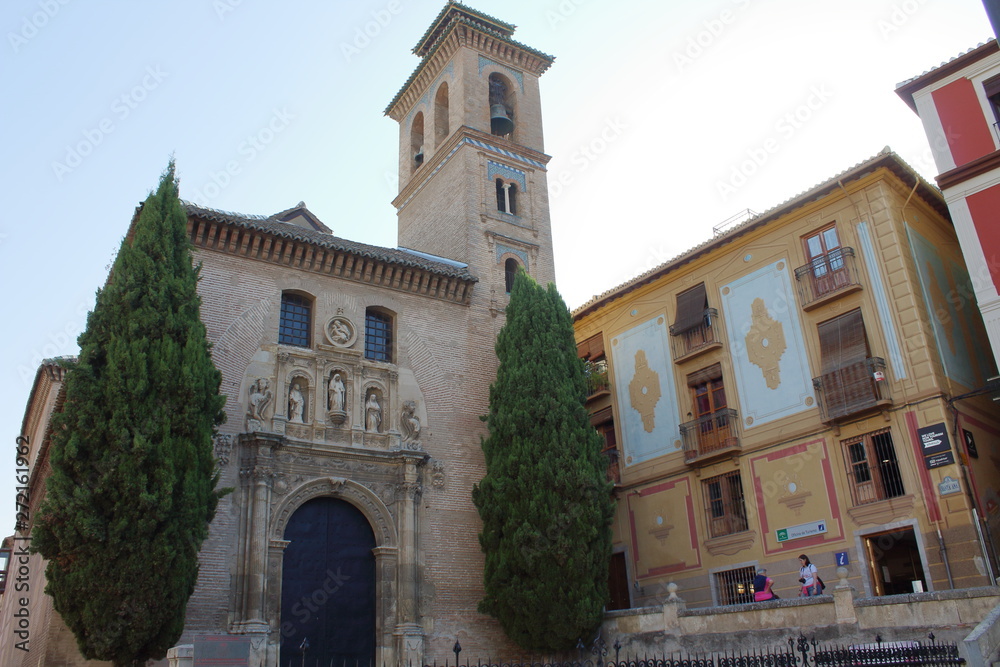 Buildings in Granada, Spain