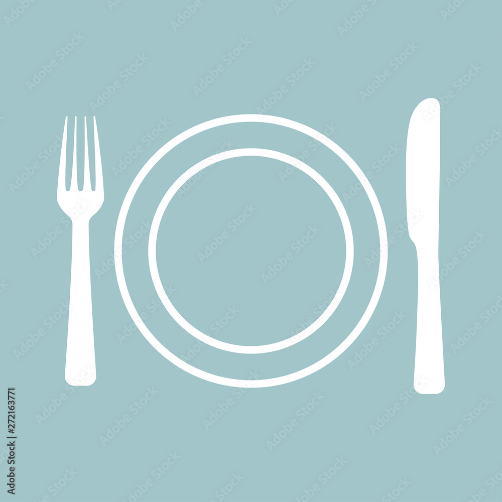 logo for cafe with fork and spoon logo for cafe with fork and spoon