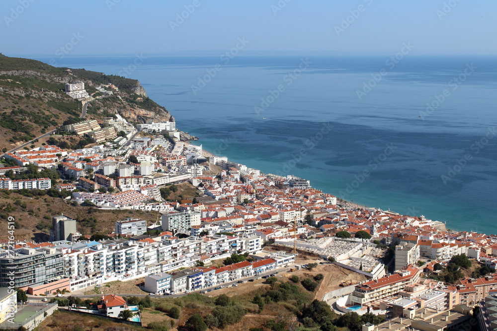 Sesimbra Cityscape in Portugal