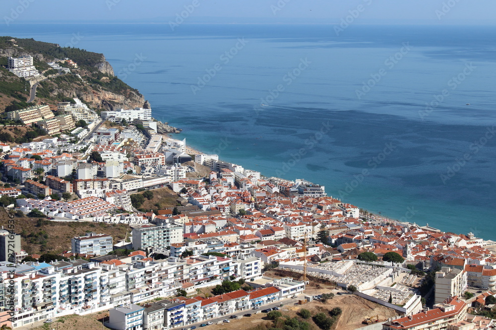 Sesimbra Cityscape in Portugal