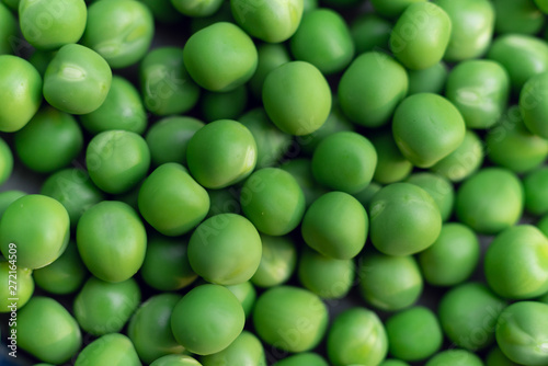 fresh green peas © Amy Buxton