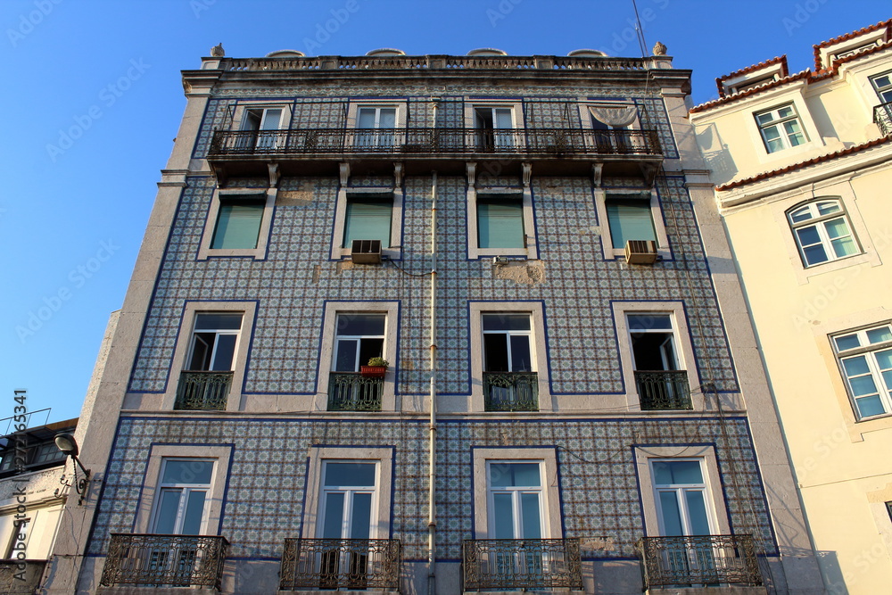 Fototapeta premium Buildings in Lisbon, Portugal