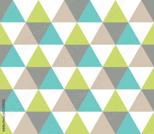 Triangular background. Seamless geometric pattern. Seamless abstract triangle geometrical background. Infinity geometric pattern. Vector illustration.