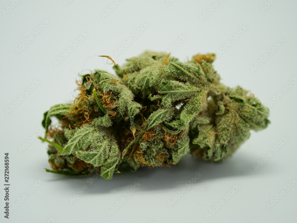 Cannabis Nahaufnahme, getrocknete Blüten Cannabis Nahaufnahme, getrocknete Blüten