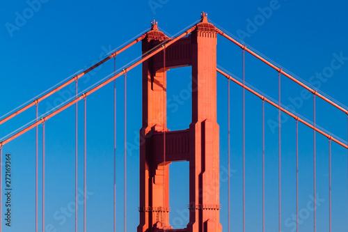 Golden Gate Bridge close-up