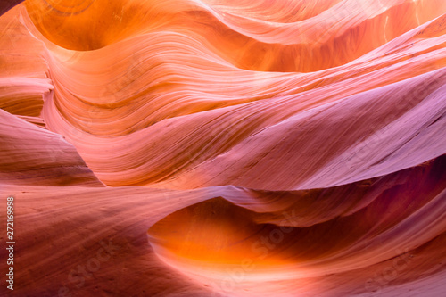 Colorful Antelope Canyon Rock