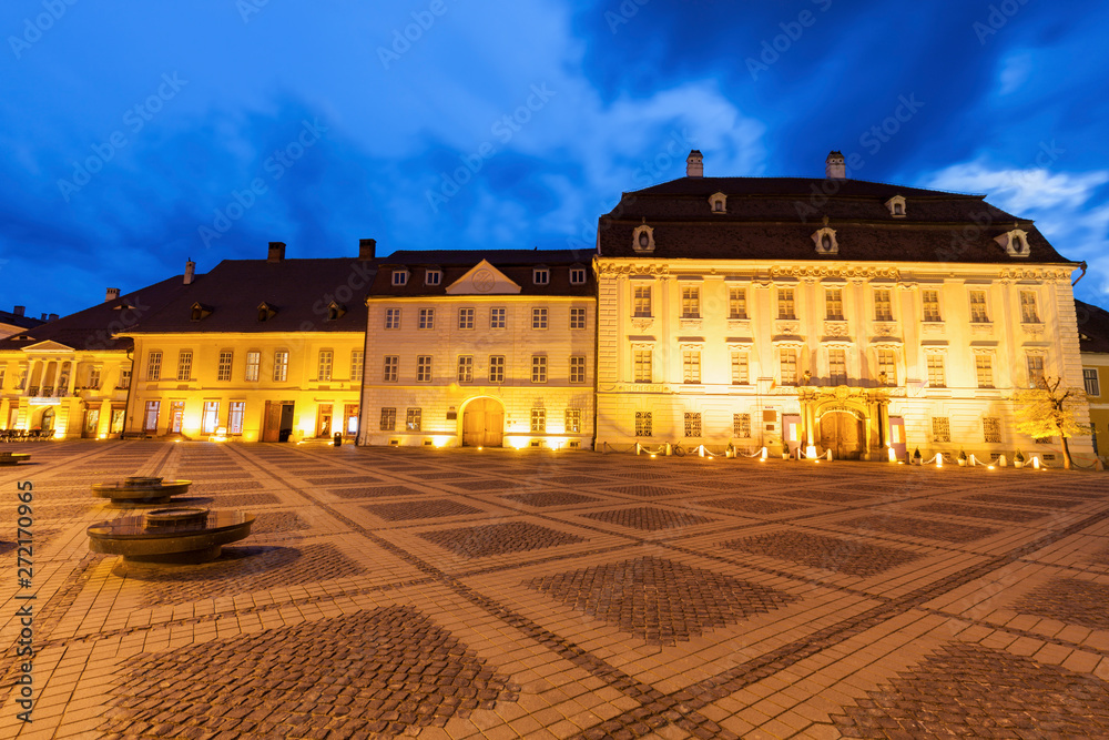 Obraz premium The Great Square in Sibiu