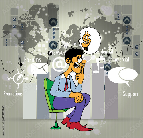 Business infographic elements data visualization vector design