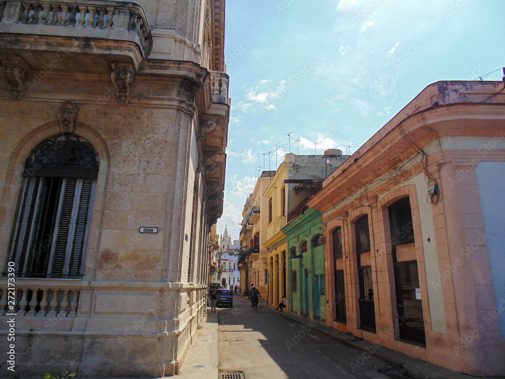 Old building in Havana, Cuba