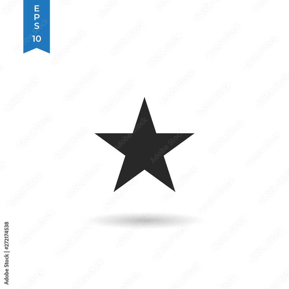 Star vector icon Star vector icon