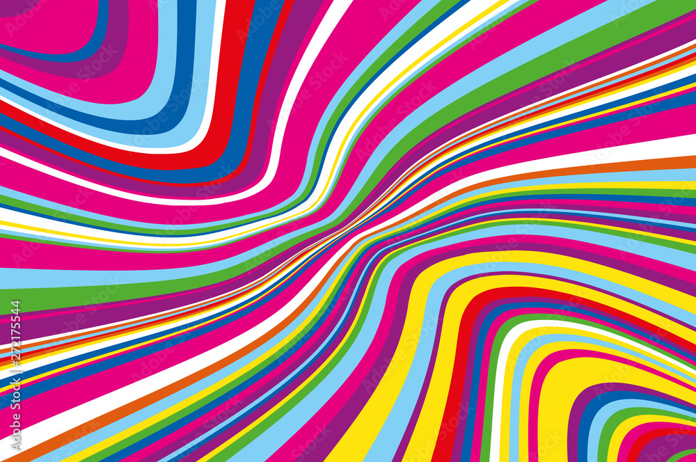 Bright dynamic background with wavy lines Bright dynamic background with wavy lines