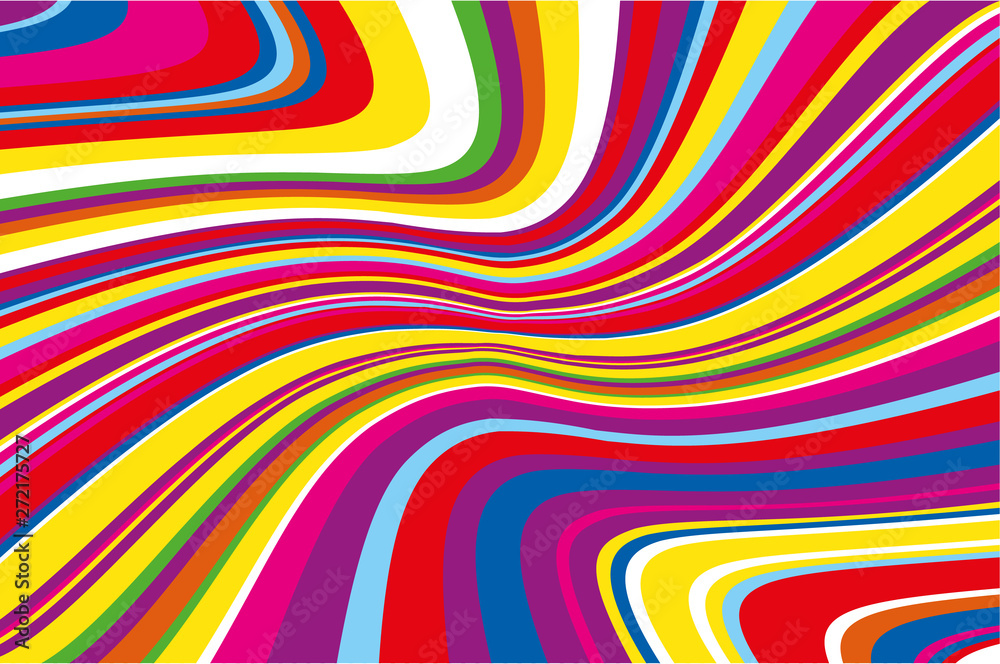 Bright dynamic background with wavy lines Bright dynamic background with wavy lines