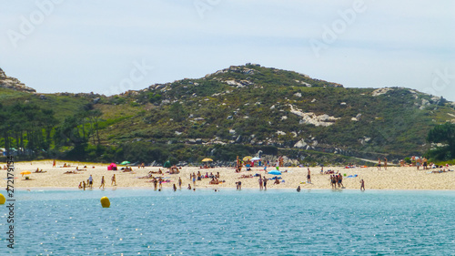 Cies Islands. Natural paradise in Galicia. Spain