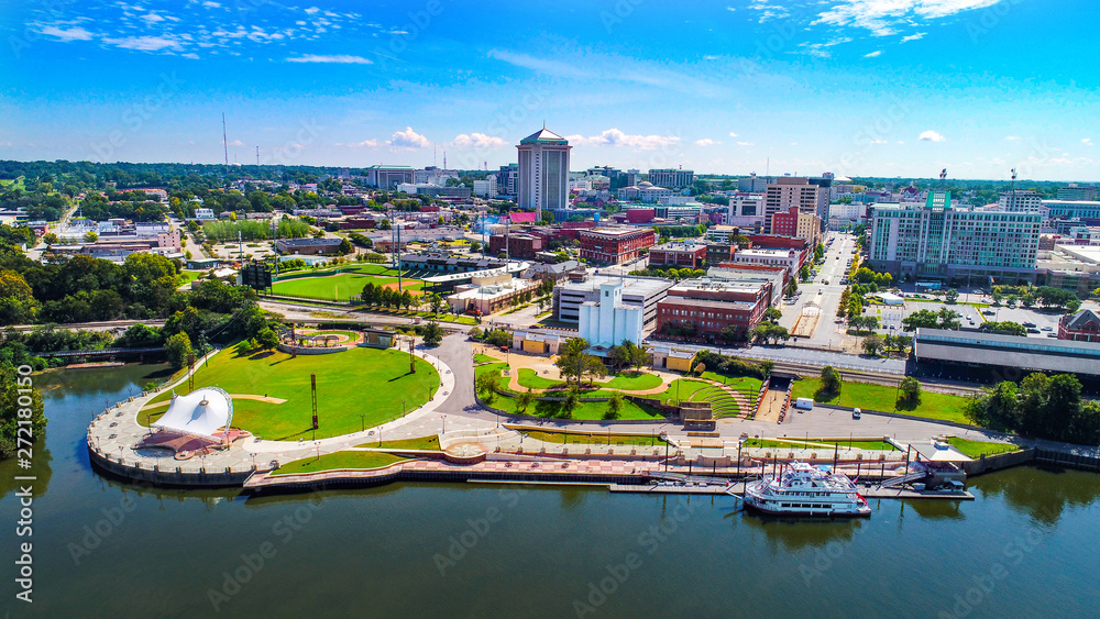 Montgomery Alabama Drone Skyline Aerial